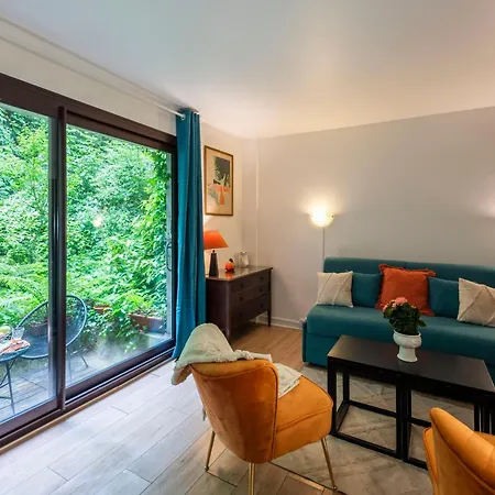 A Montmartre Avec Terrasse Apartamento